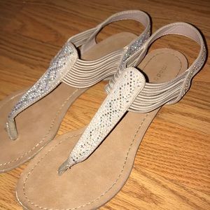 Madden girl nude sandals